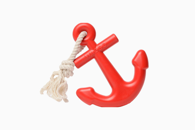 Anchor Rubber Dog Toy